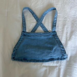 jean crop top from adika style